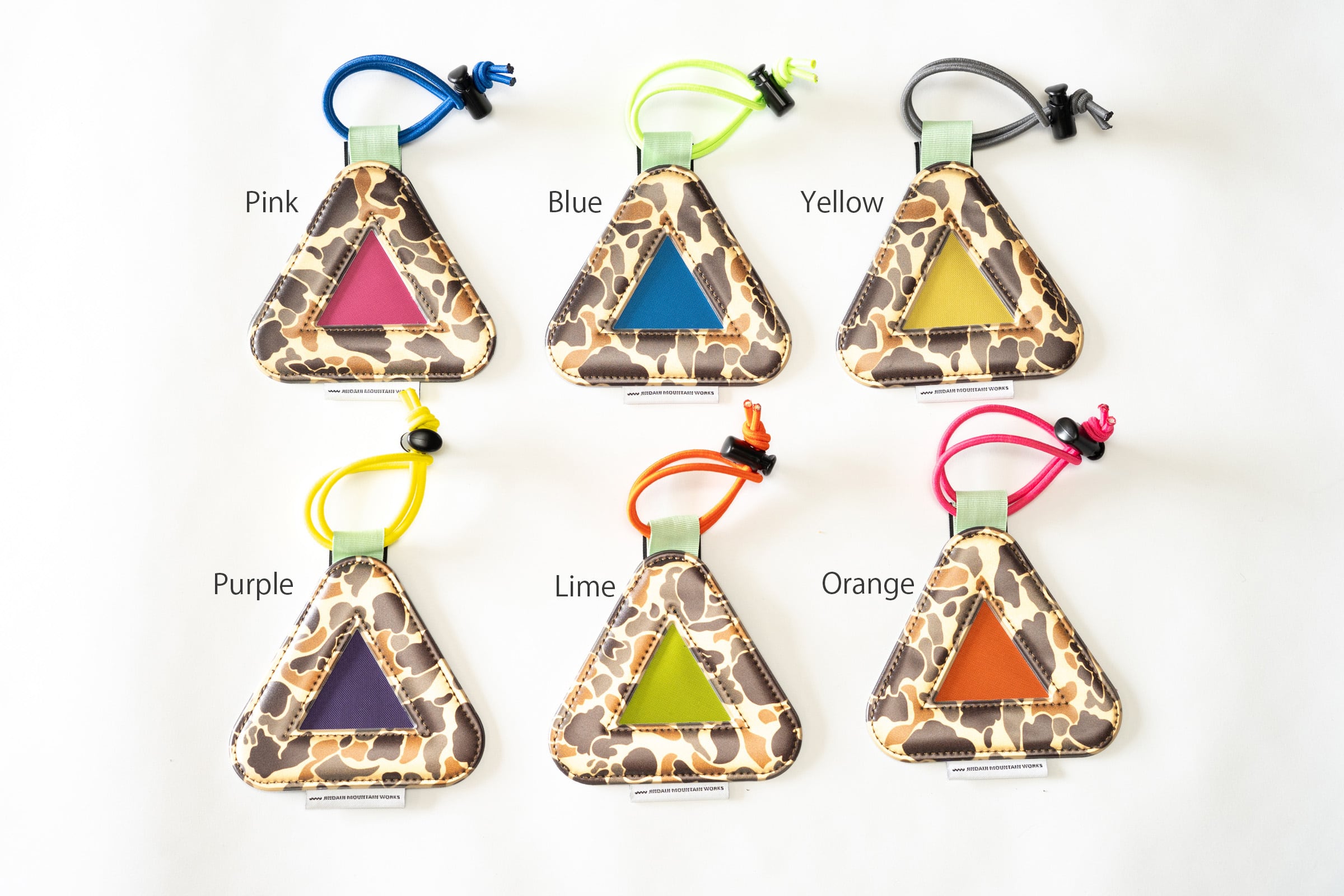 JMW × BLUELUG Triangle reflector camo