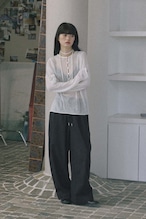 DU260704 Sheer Mohair Button Knit【一部予約商品10月中旬】