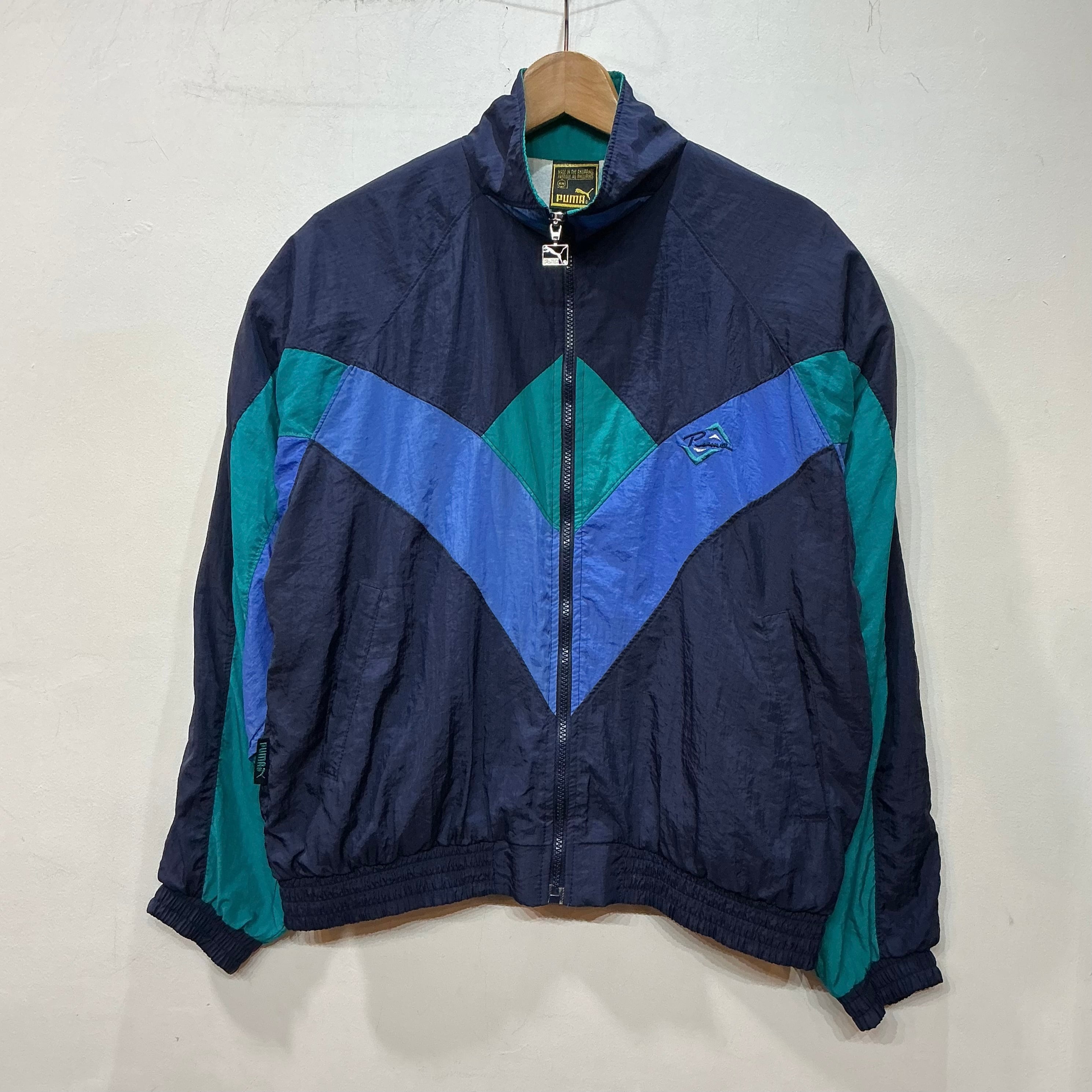 90's PUMA プーマ ナイロンジャケット ジップアップジャケット