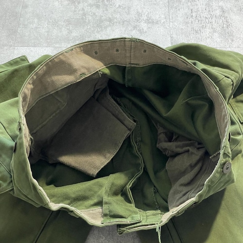 60s スウェーデン軍 実物 M-59 フィールドパンツ C152 w32 詳細写真10