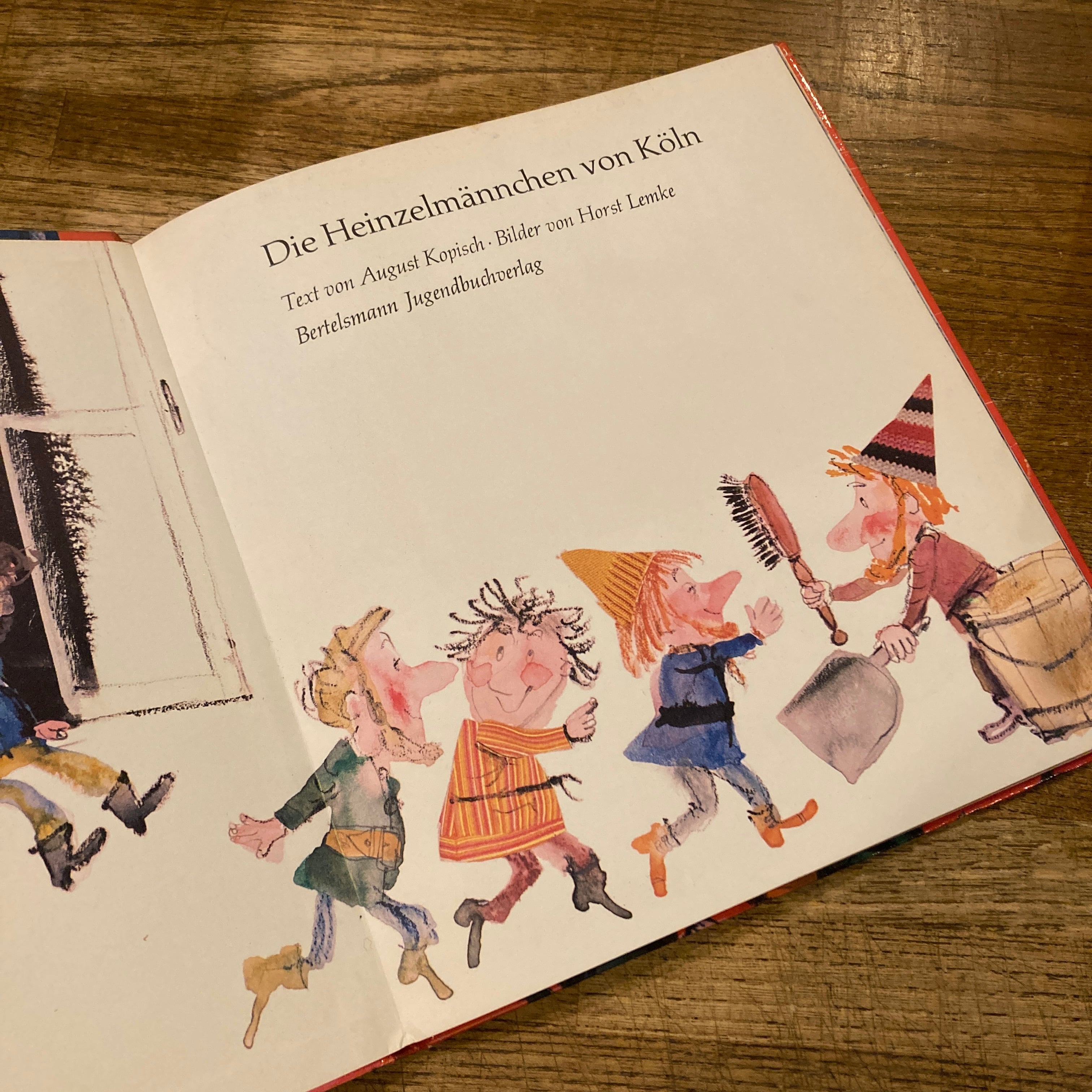 Die Heinzelmannchen von Koln / August Kopisch、Horst Lemke