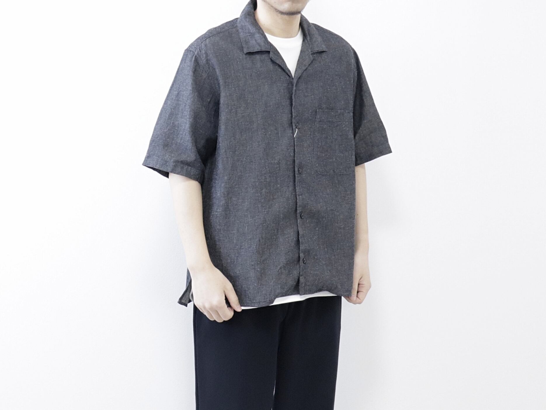 MANUAL ALPHABET / JOURPANTS TAPERED - BLACK マニュアル