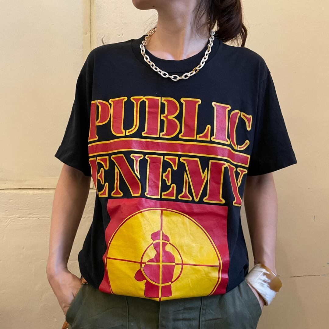 90s　PUBLIC ENEMY Vintage　パブリックエネミー　Tシャツ