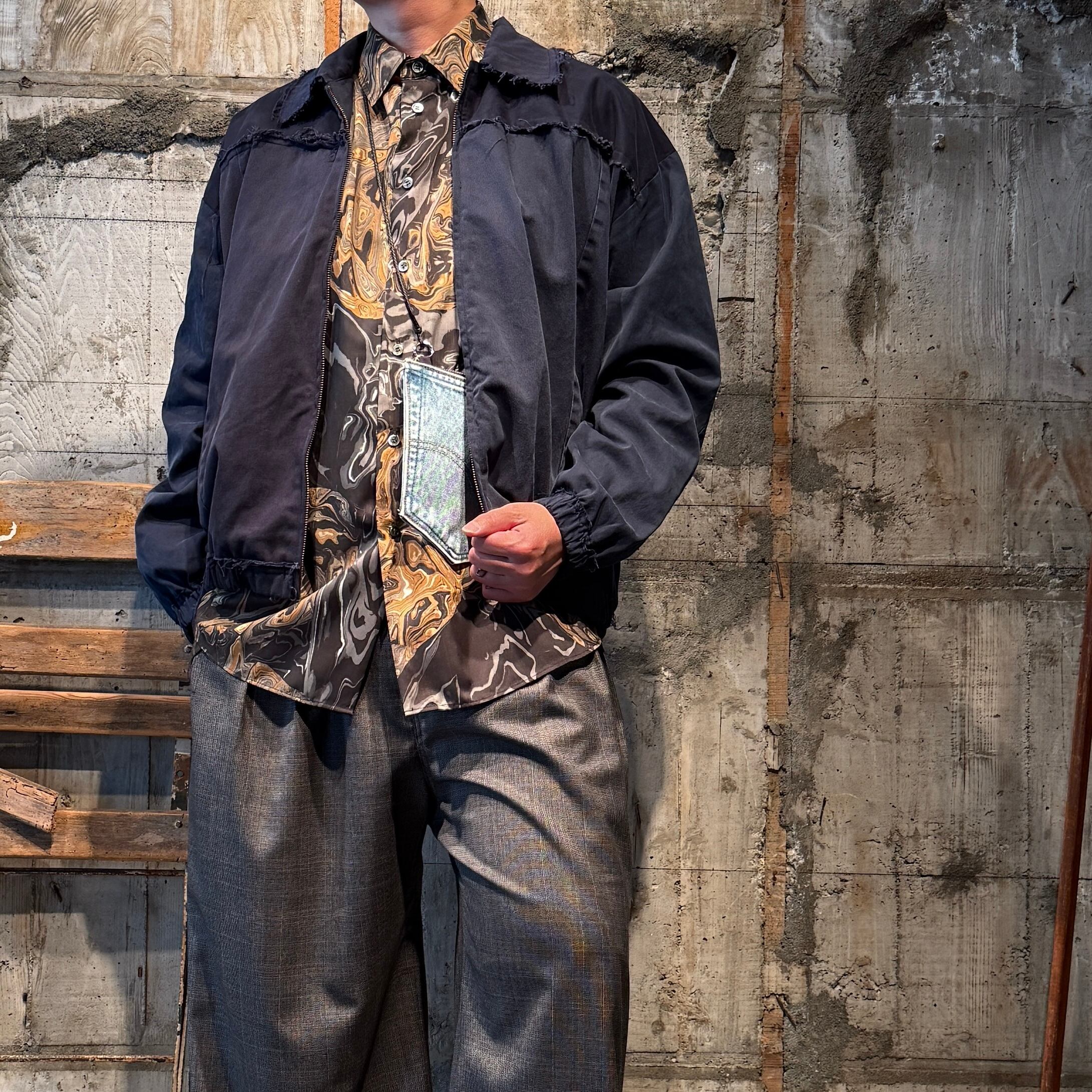 Pas deux Pareils 京都マーブル パ ドゥ パレイユ 長袖ブラウス Pas deux Pareils 京都マーブル パ ドゥ パレイユ 長袖ブラウス