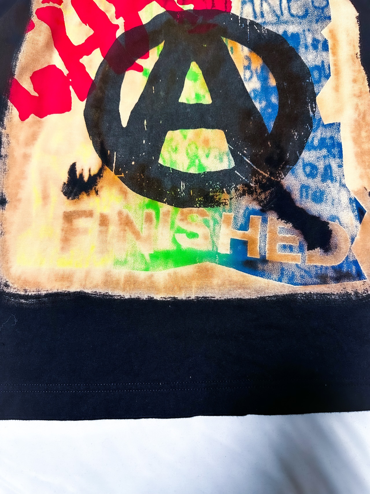 UNFINISHED アナーキーマークTシャツ25023