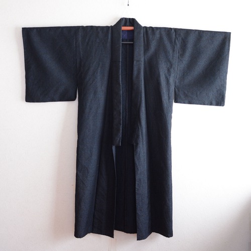 着物メンズ和服ローブアンティークジャパンヴィンテージ昭和 | kimono coat men robe long Japan vintage 70s 80s