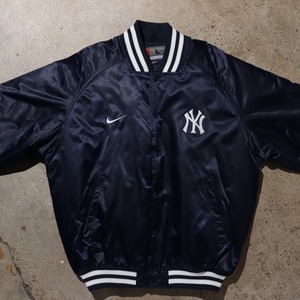 美品 Yankees L NIKE スタジャン ジャケット ナイキ ヤンキース
