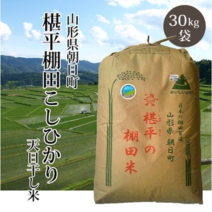 【令和5年産】山形県 「椹平(くぬぎだいら)雪若丸」【一等米】（白米／玄米 25kg）