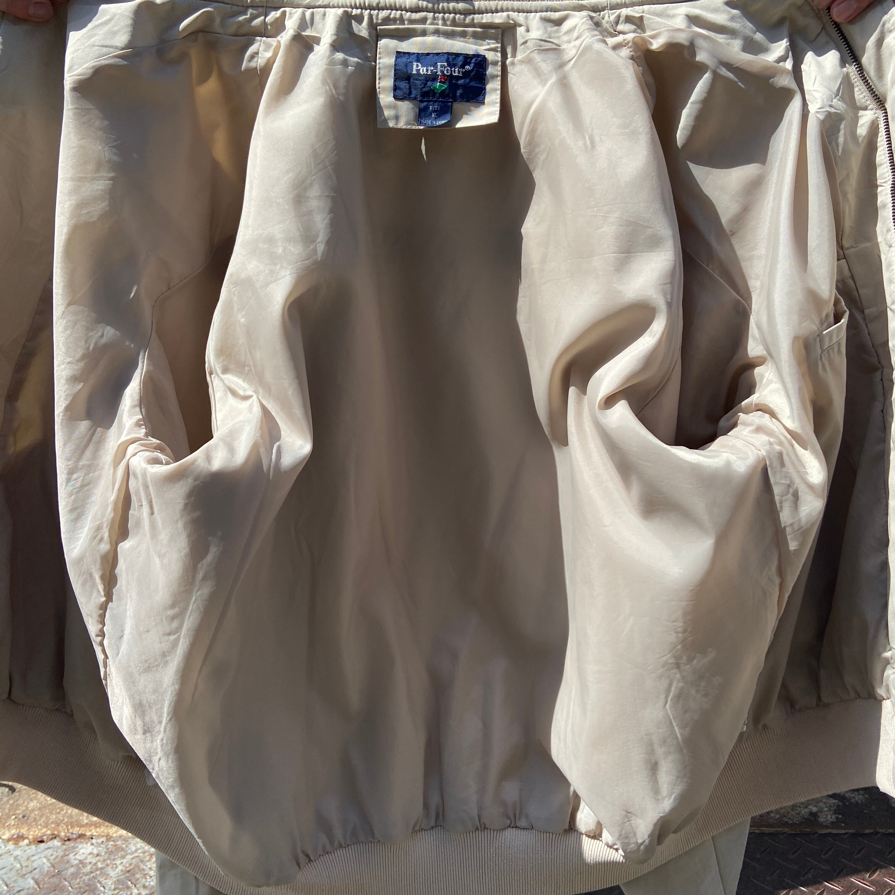 チープ Par Four ダービージャケット ベージュ系 ブルゾン カップ