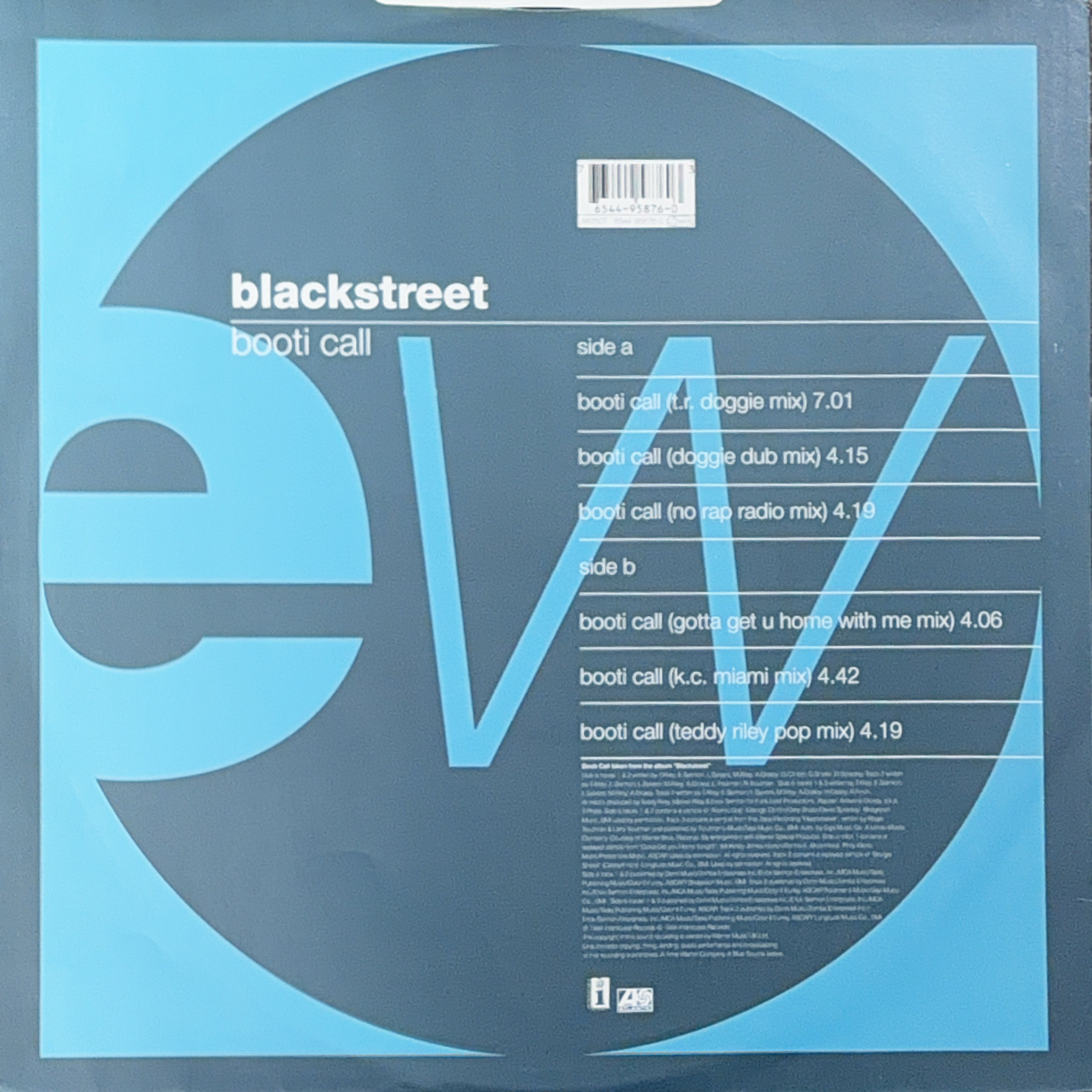 1994] Blackstreet – Booti Call [Atlantic / Interscope Records
