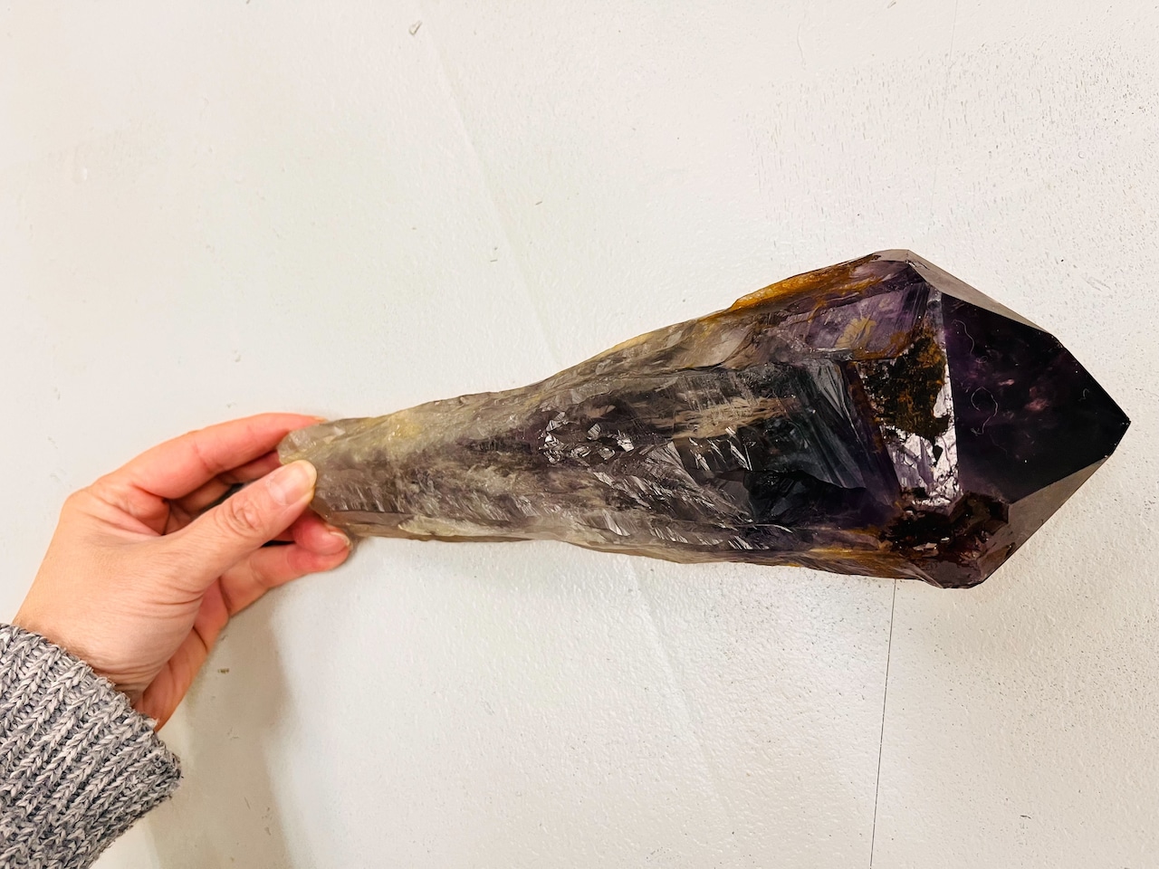 レア！紫水晶　原石 1.5キロ