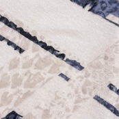イタリア製 TRUSSARDI JEANS トラサルディ ボートネック デザイン 長袖 Tシャツ カットソー M/ホワイト レディース