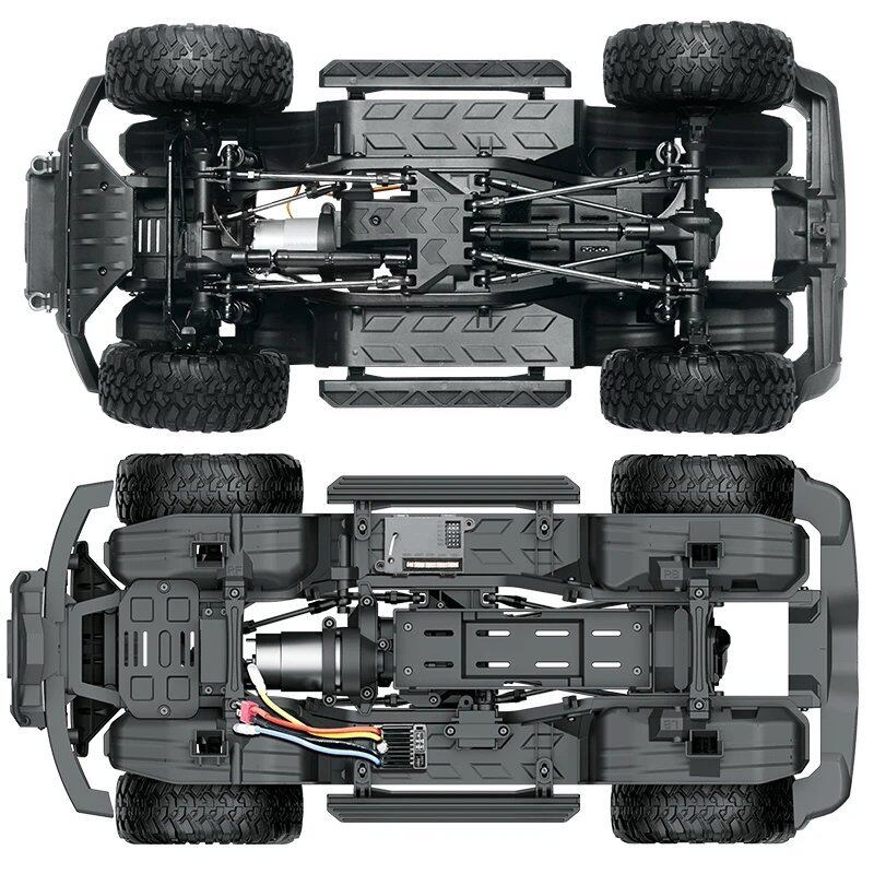 HB-R1001 プロポーショナル 1/10 4WD 2.4G Hz RC クライミング