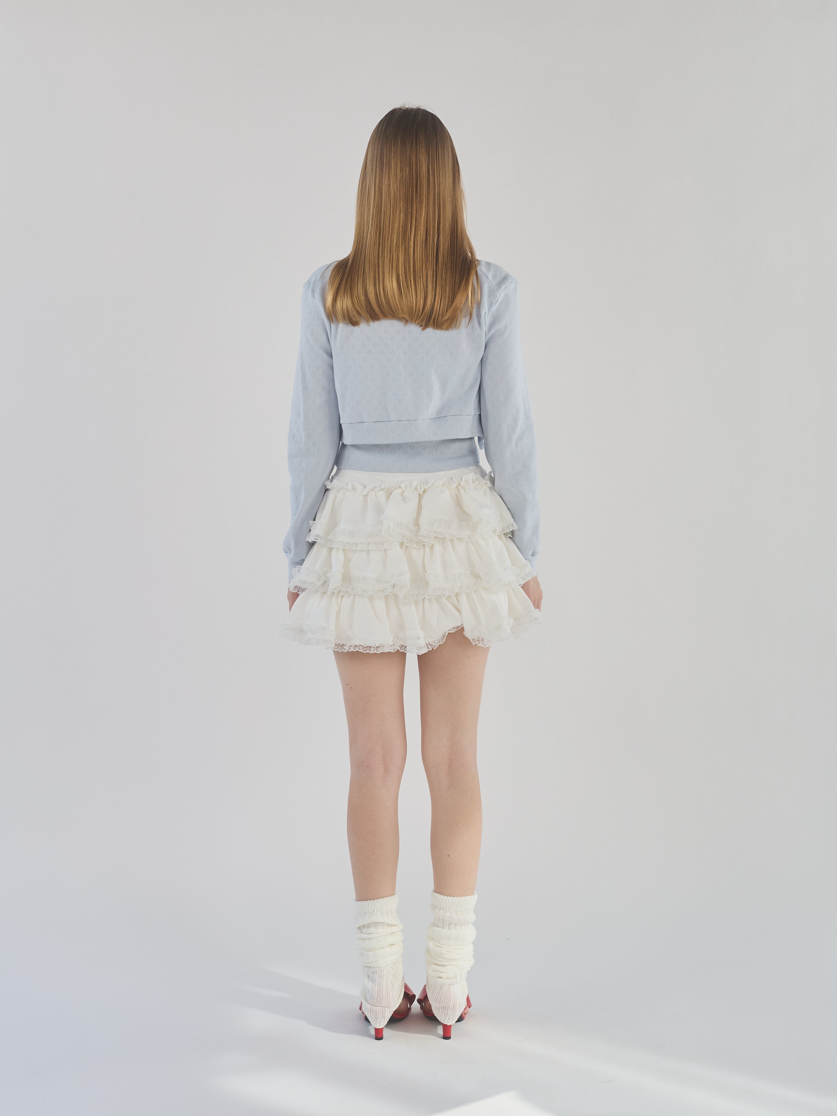 fiction tokyo ❤︎ フリルスウェットパンツ フリルスウェットパンツ /Frill Sweat Pants | FICTION TOKYO