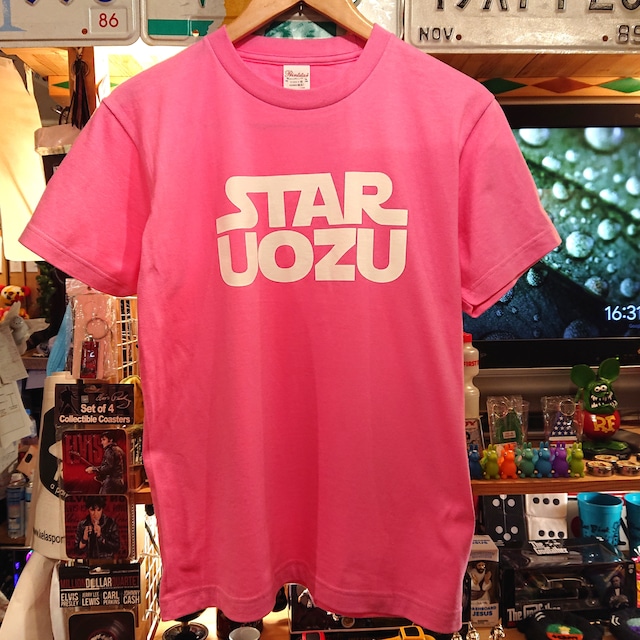 STAR UOZU　Tシャツ　ピンク