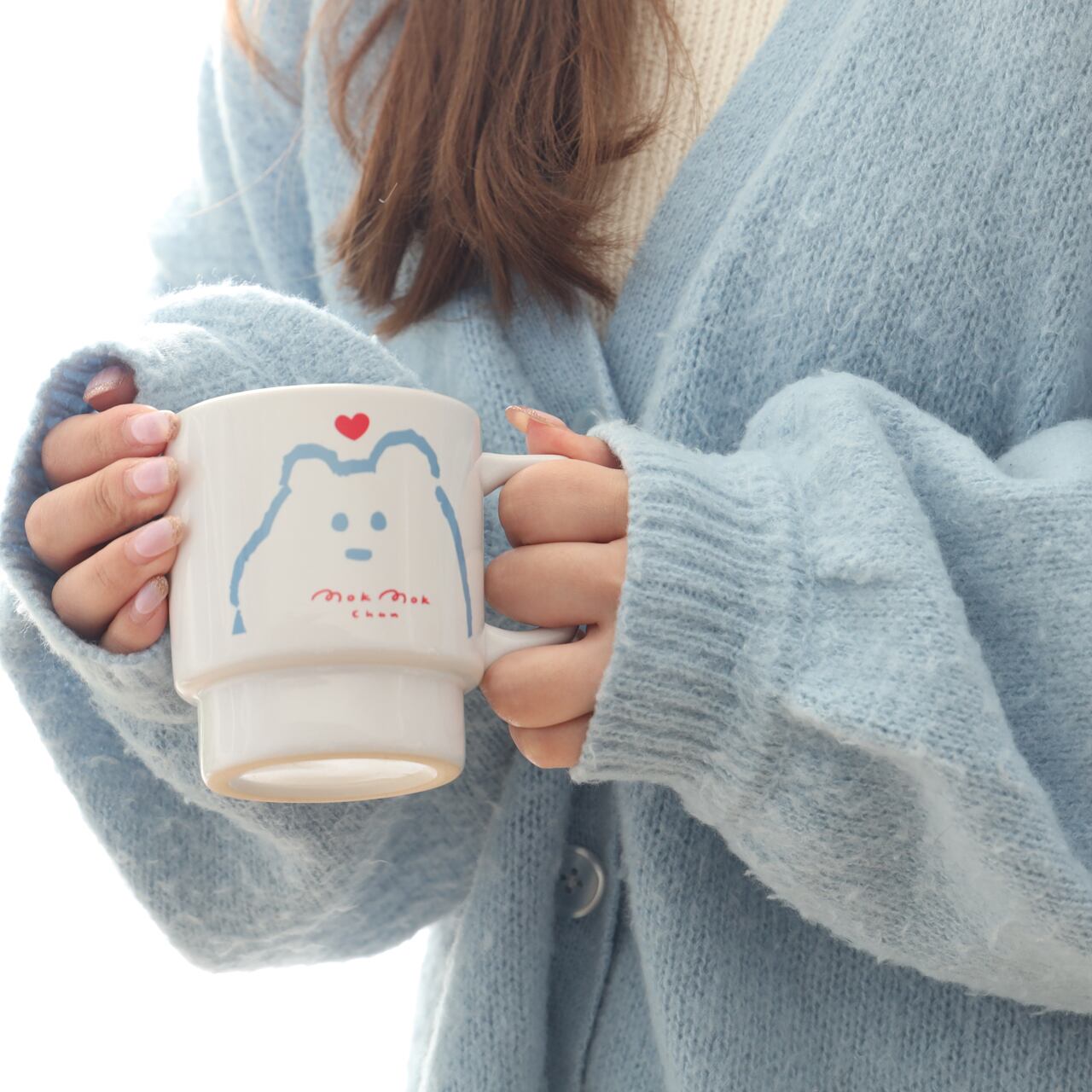 もくもくちゃんBASICスタッキングマグ / シロクマ(MK-305) | もくもく