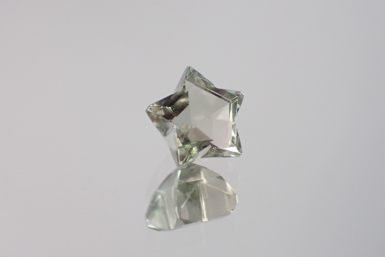 グリーンアメジスト(スターカット)　2.93ct　[C1‐68]