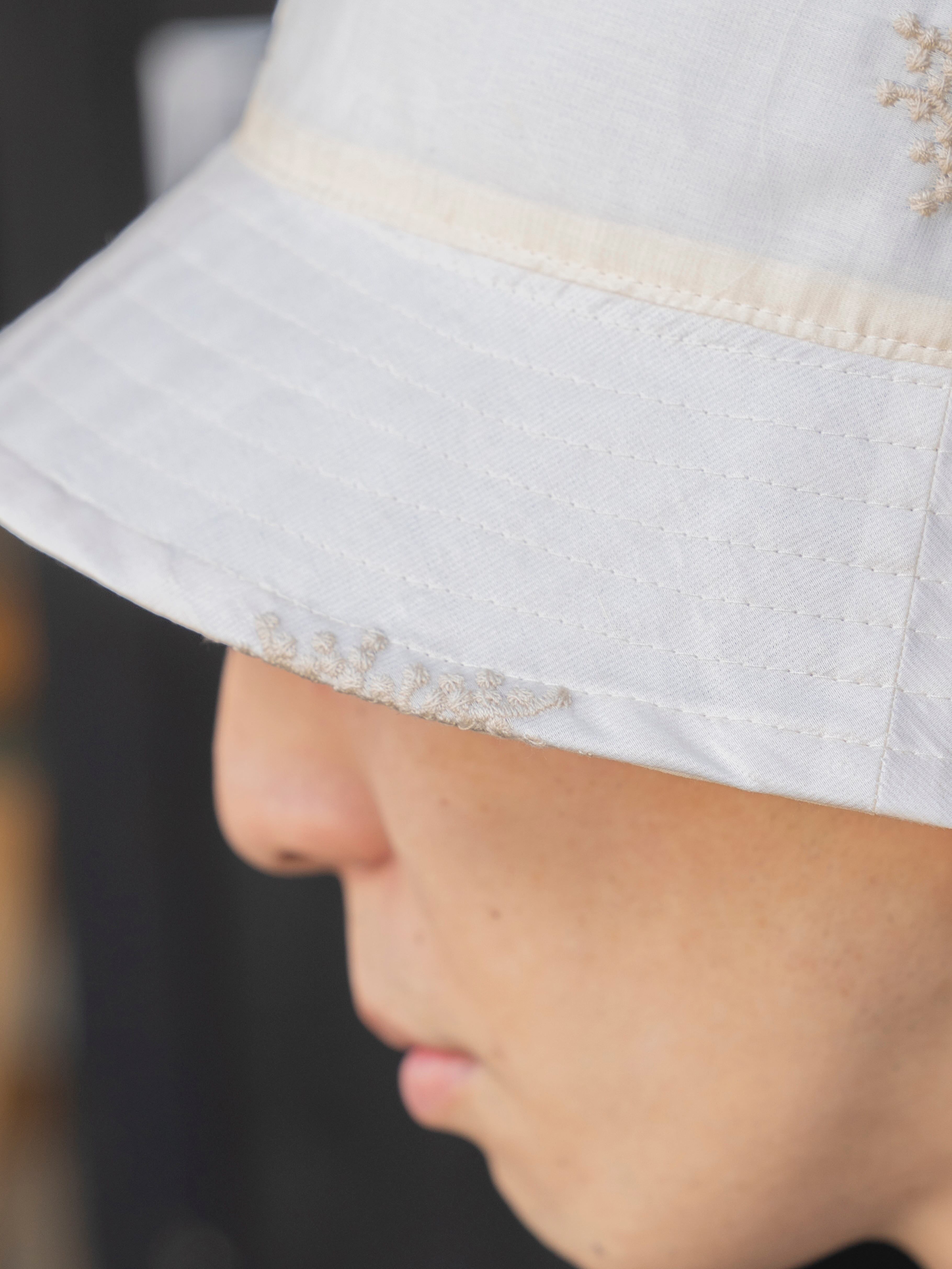 OUR LEGACY BUCKET HAT Ivory Bloom Ethereal Veil A2268BIV | BEST
