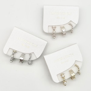 イヤーカフ:フォームパール イヤーカフ イヤカフ