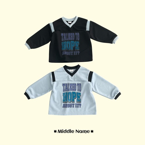middle name［取寄］hip V neck tee 26autumn
