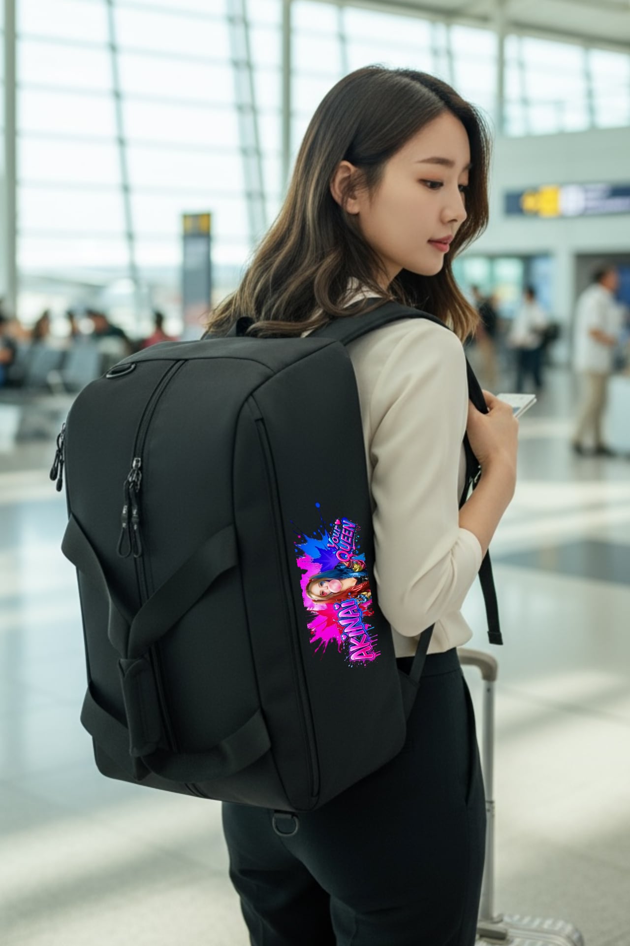 【WINTER SALE】AKINAI トラベルバッグ(軽量・大容量)|通常価格¥6,800 → ¥6,500✨