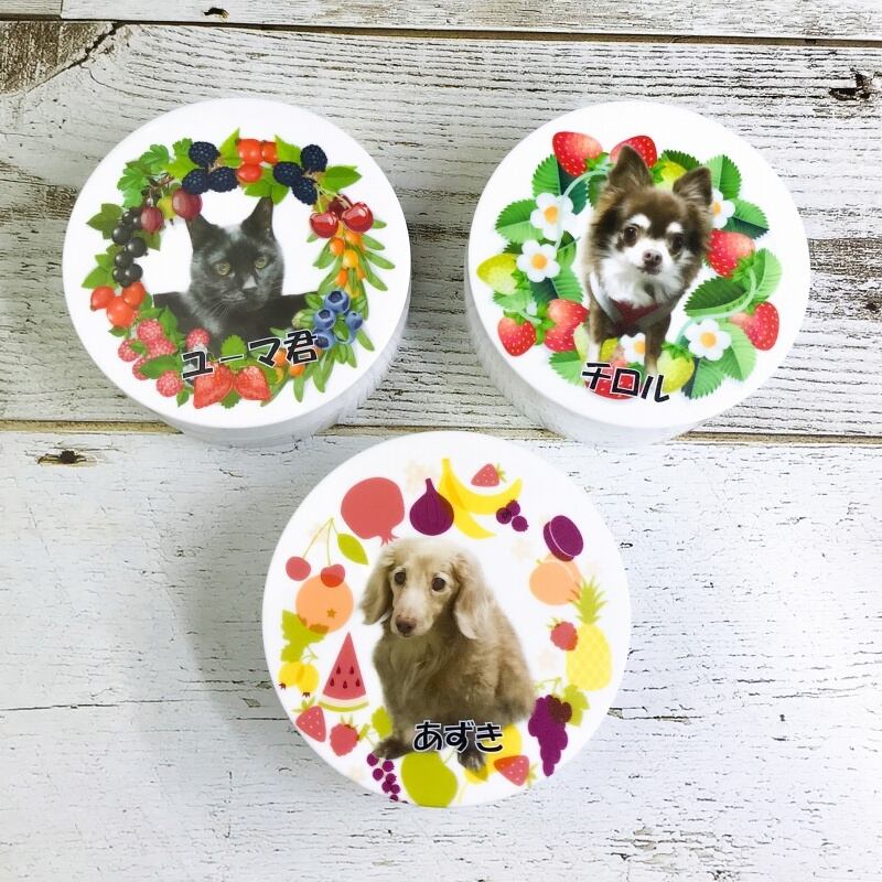 写真 名入れ 写真 メモリアル スペシャルbox 写真入り テンプレート18種 花柄 Pop かわいい 思い出 物入れ ペット仏具 遺骨 ひげ 毛 爪 迷子札 首輪 保存 形見 Niceone ナイスワン 大切なペット 写真で作る オリジナルグッズ