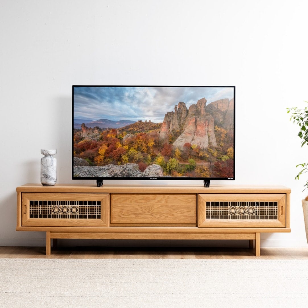 10%OFFコード：FG501】 テレビ台 テレビボード ローボード 幅185 組子