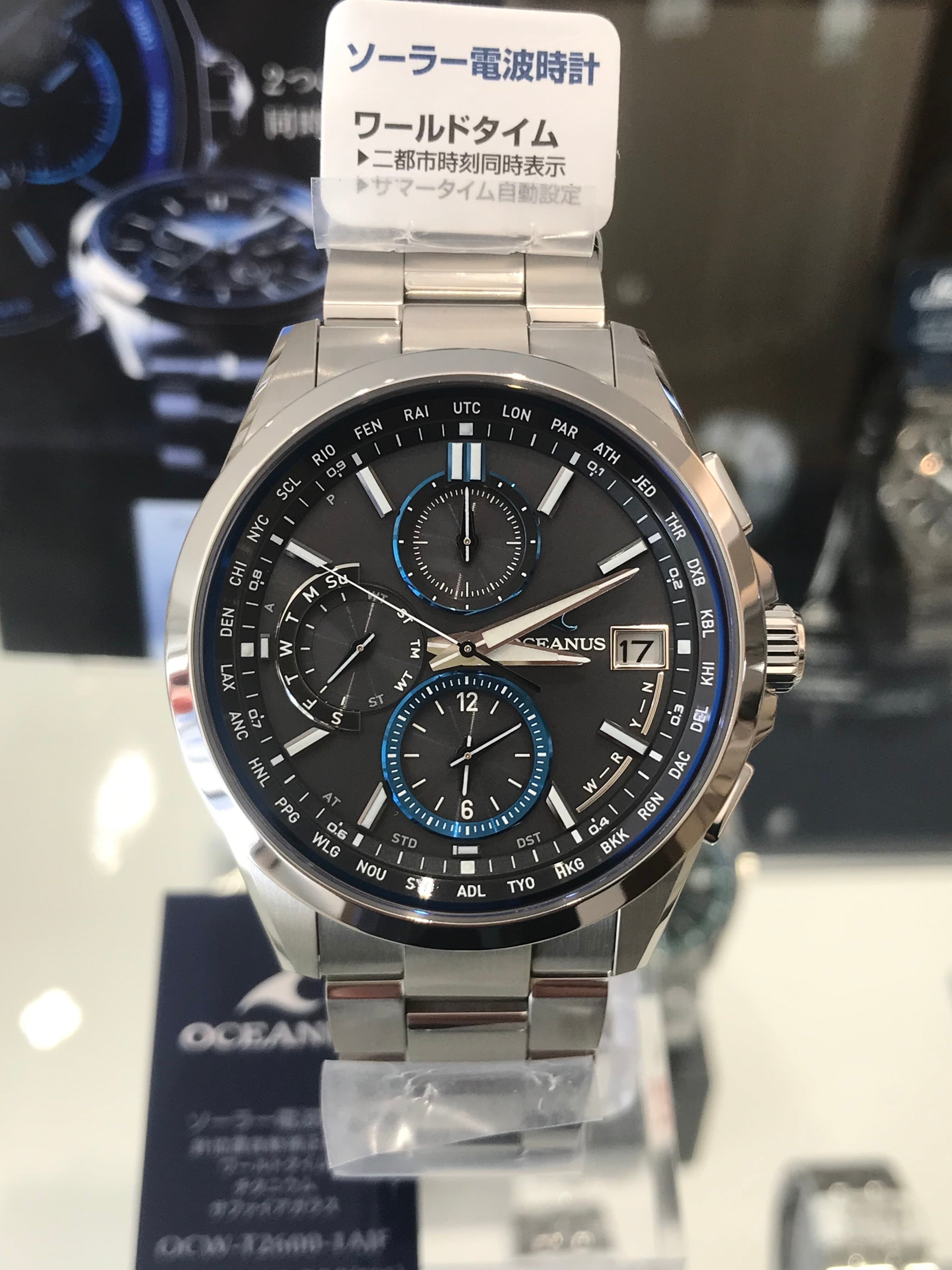 再入荷】カシオ オシアナス OCW-T2600-1AJF | ㈱時光堂