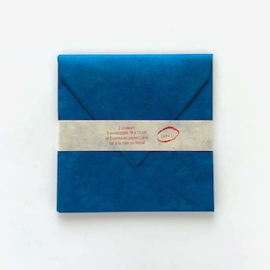 5 Envelopes & 5 Cards Sky Blue + Celeste Blue｜封筒＋カードセット