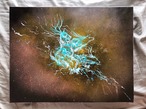 「原始のトランス」キャンバスパネル風景画