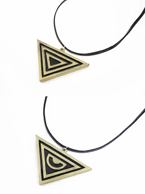 コスプレアイテム 都市伝説解体センター 風 廻屋渉 三角形 プロビデンスの目 ペンダント ネックレス ★即納品★