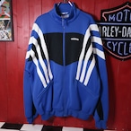 90s〜　adidas トラックジャケット　青　アディダス　L