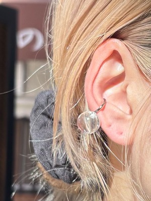 【27SS | 先行予約】FUMIE TANAKA フミエタナカ / イヤカフ / clear set ear cuff