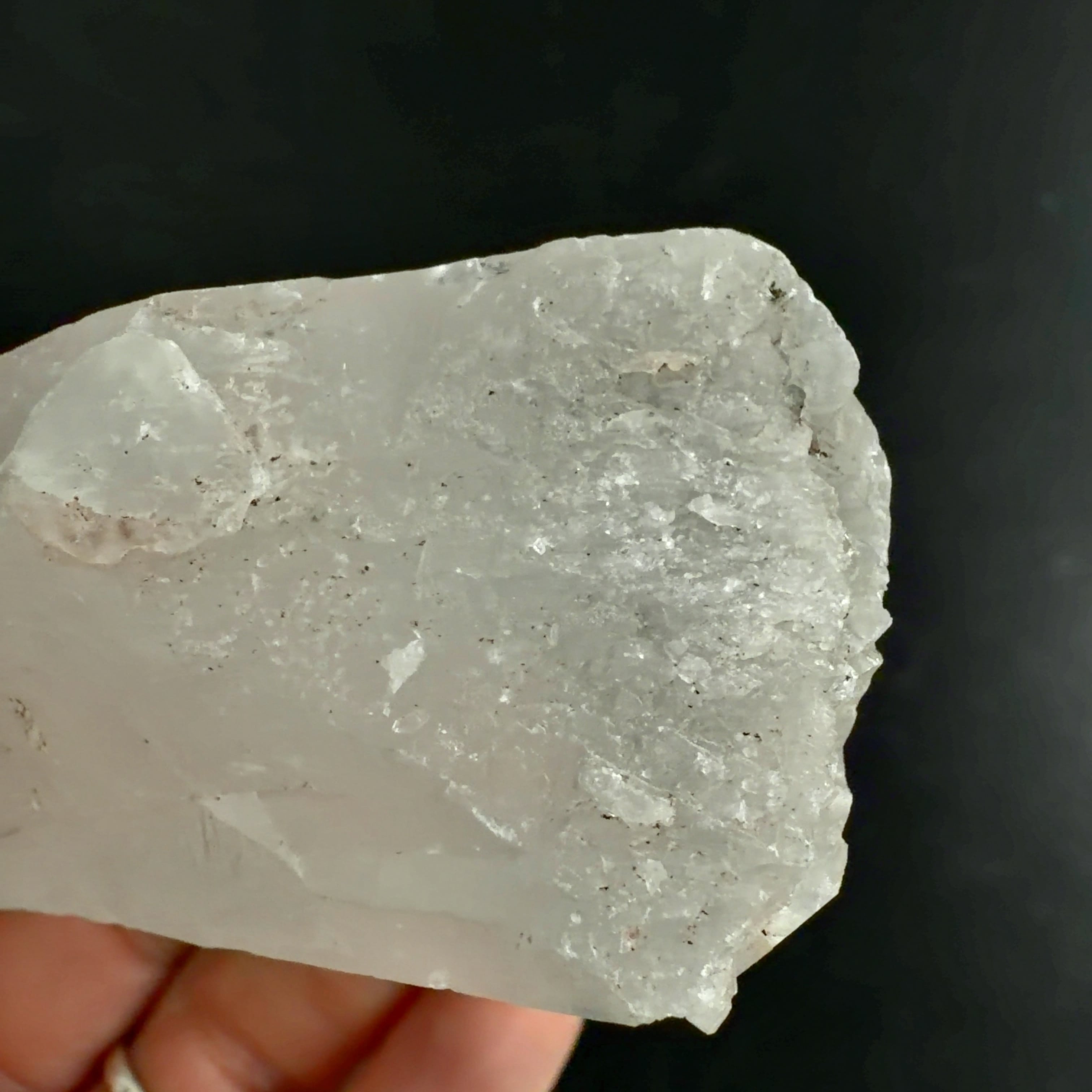 E33061】セルフヒールド 両錐 水晶 クォーツ ヒマラヤ水晶 ヒマラヤ産