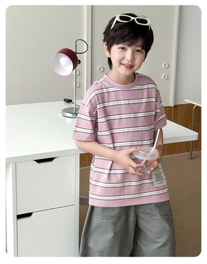 [bdiary] Pixel Striped Shirt / [비다이어리] 픽셀단가라티셔츠