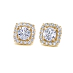 ラボグロウンダイヤ(0.3ct×2)ピアス・フォルテS