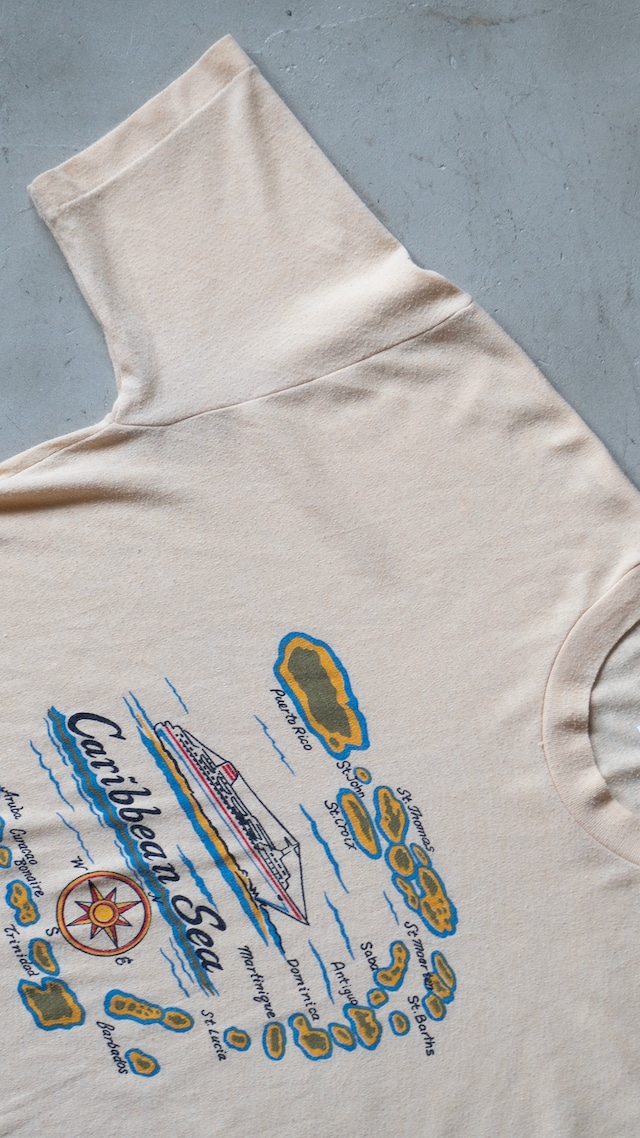 "Shell Seekers" 1990s Caribbean Sea t-shirt
