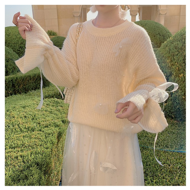 【MumuIns 】 新作2色可愛い大人気柔らかセーター　A0468