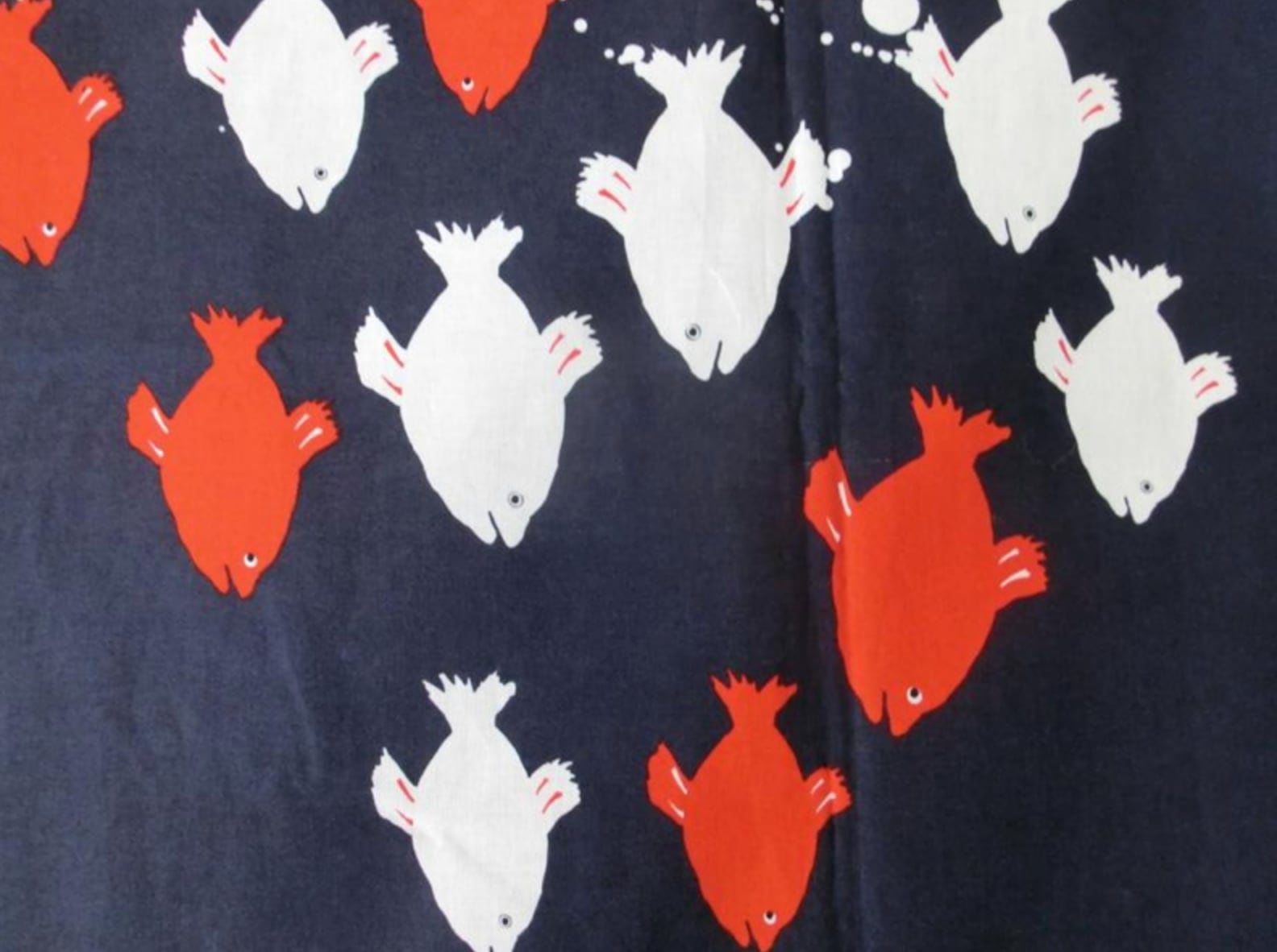 marimekko fabric (second hand) Umi マリメッコ 廃盤 marimekko fabric (second hand) Umi マリメッコ 廃盤