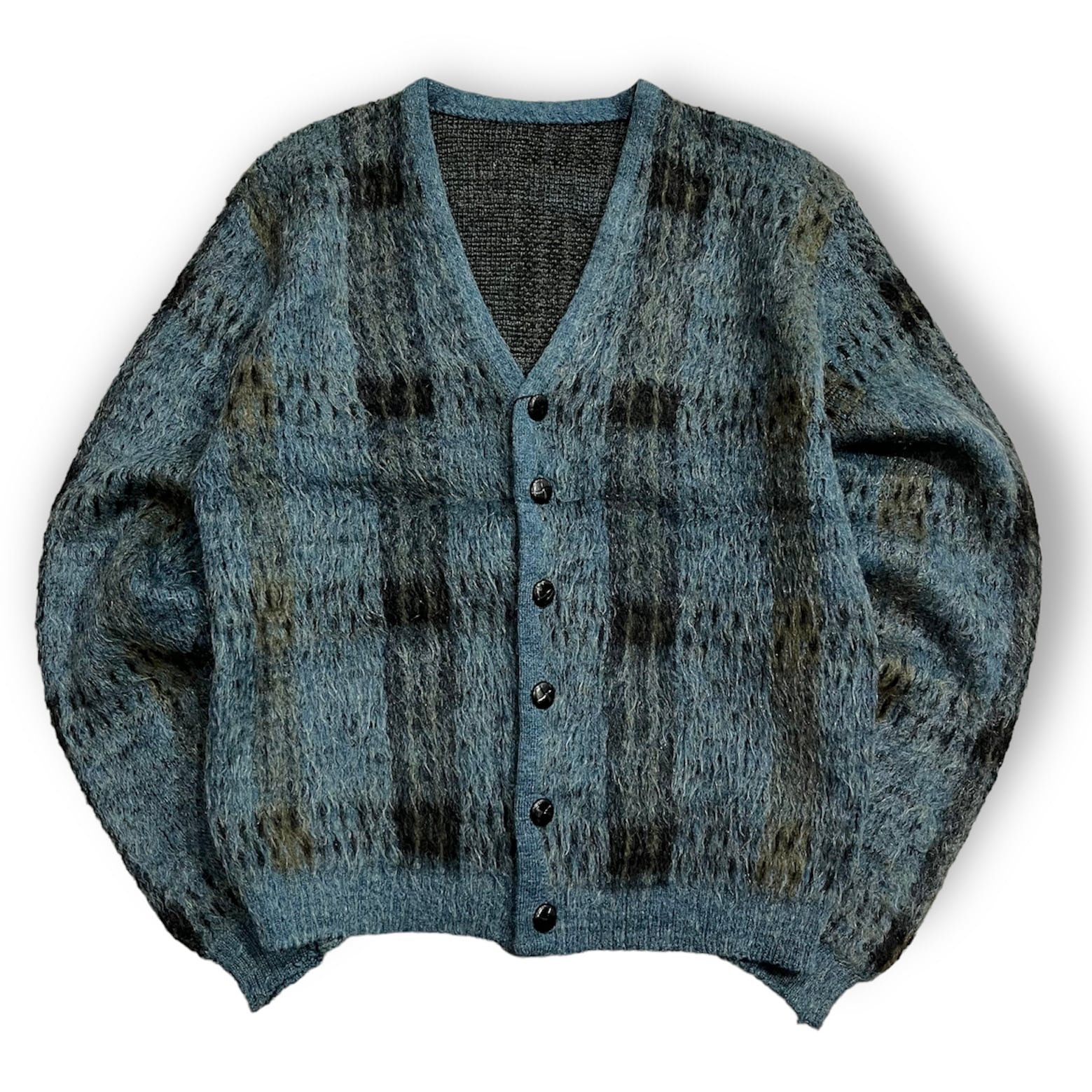 60年代〜 size:L程度【 mohair cardigan 】モヘア カーディガン ...