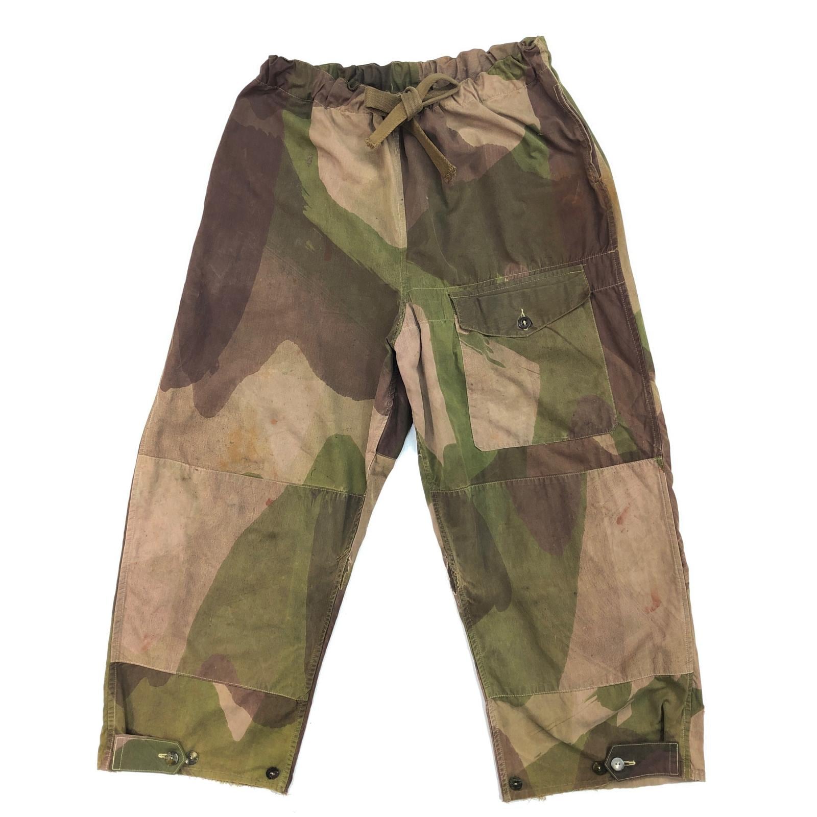 40s SASブラッシュストロークカモパンツ　イギリス軍 BRITISH ARMY イギリス軍 40年代 SAS ブラッシュストロークカモ
