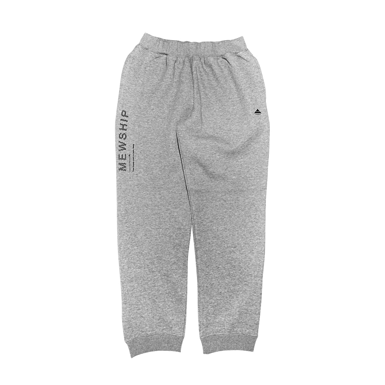 Lo-Fi LOGO light sweat pants <Gray×Black> - 画像1