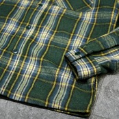 70's like Wrangler wool check shirt