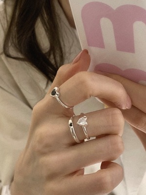 【即納商品】nuance heart ring