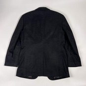 カシミヤ100% Andrew Fezza アンドリュー フェッツァ 2B テーラードジャケット 40R/ブラック系 メンズ
