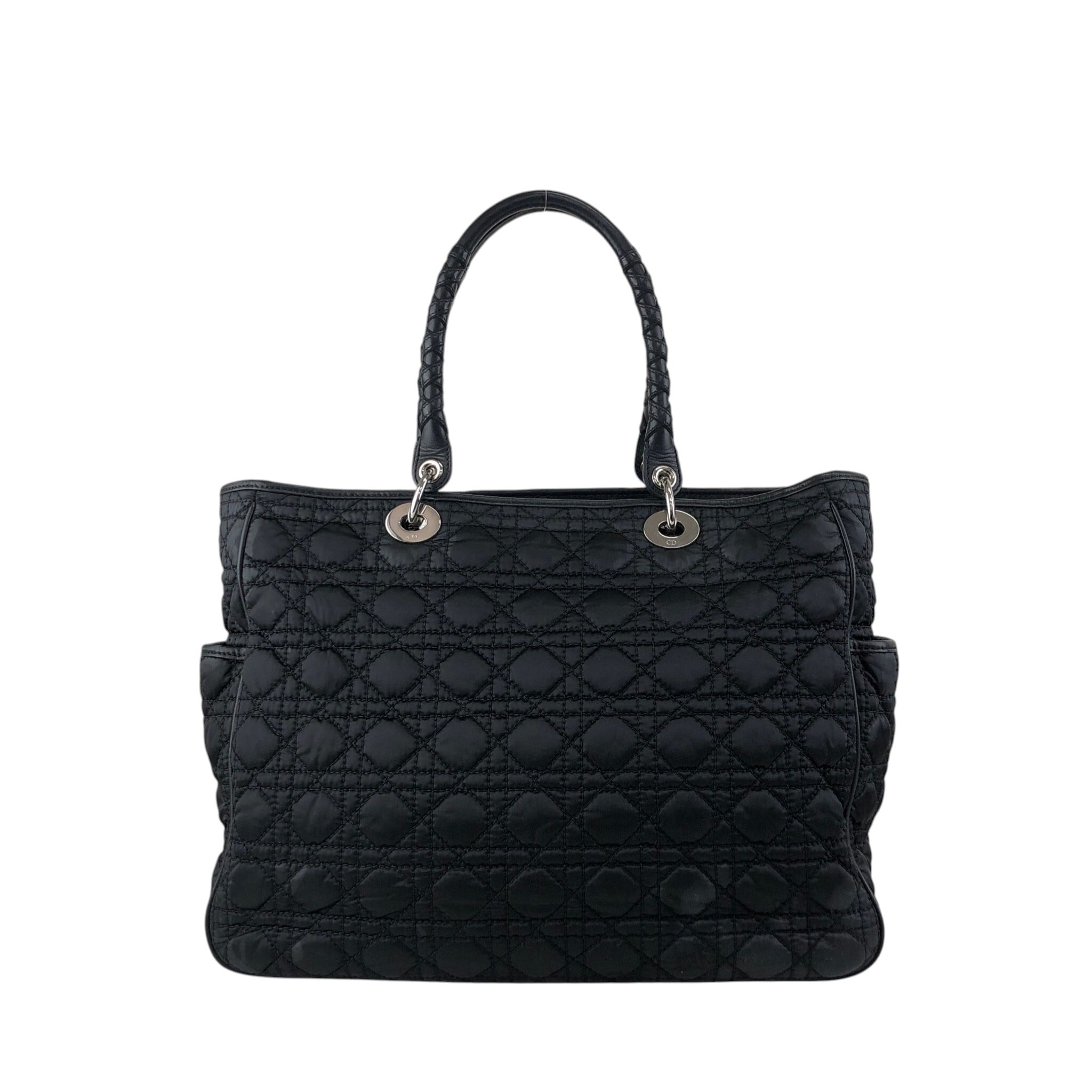 Christian Dior ディオール カナージュ ヴィンテージ Christian Dior クリスチャン ディオール カナージュ トートバッグ