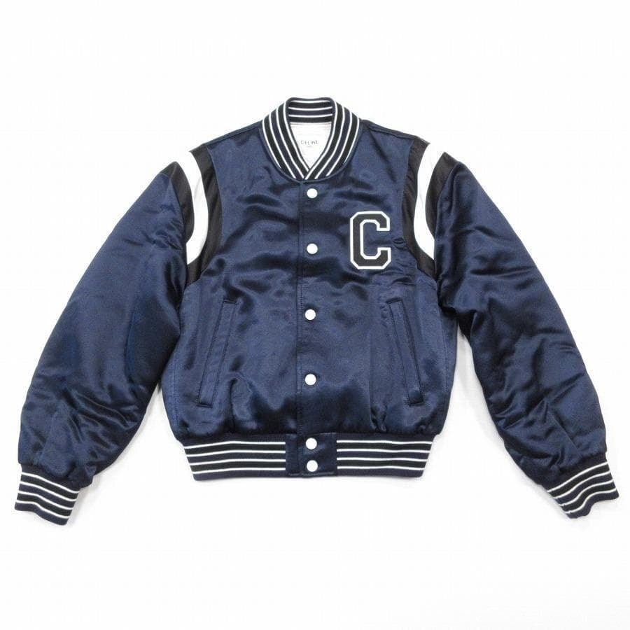 新品セレブレザー celebleather スタジャン スタジアムジャンパー 袖