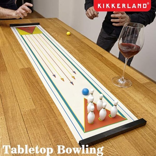 Tabletop Bowling テーブルトップボーリング ホームパーティー テーブルゲーム KIKKERLAND DETAIL