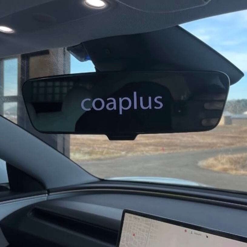 COA-DIM3800 テスラ用 coaplusデジタルインナーミラー 前後録画機能等