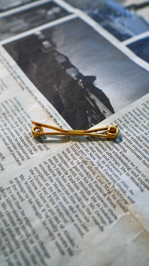 【VINTAGE】U.S. VINTAGE カール エンド カラーピン 《カラークリップ カラーバー ヴィンテージ》